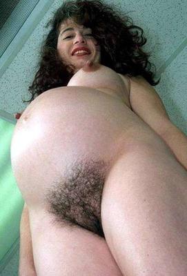 Pregnant and hairy