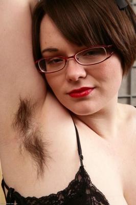 Hairy pits and pubes.
