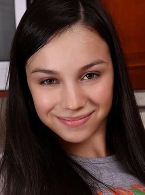 Gorgeous Teen Strips and Shows Her Hairy Box