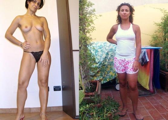 Beauty hairy wife