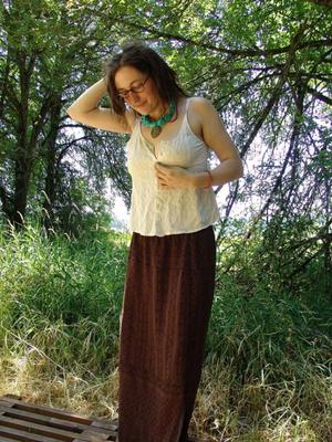 hippie goddess brooklyn hairy dreadlocks outdoors part