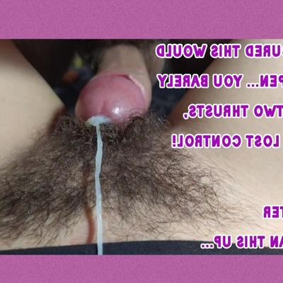 Hairy pussy worship captions