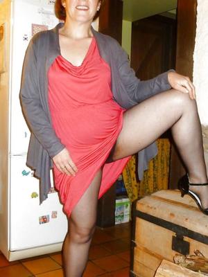 Exposed hairy MILF Claire