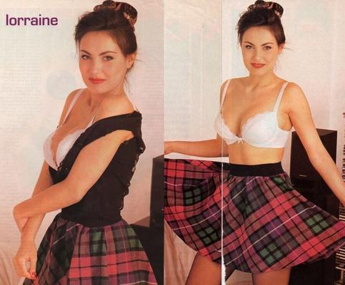 Lorraine Denton posed in a later Mayfair