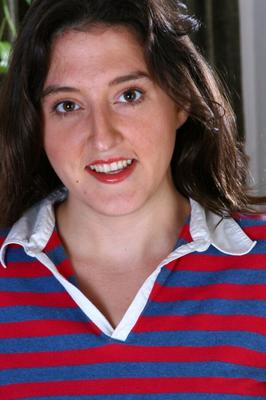 Hairy emily in a polo shirt and lace bra getting her muff out