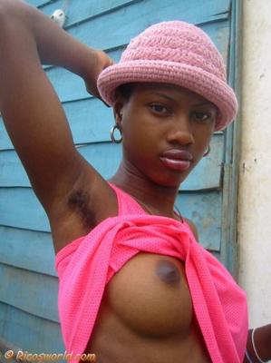 Black Carribean hairy girls from Rico