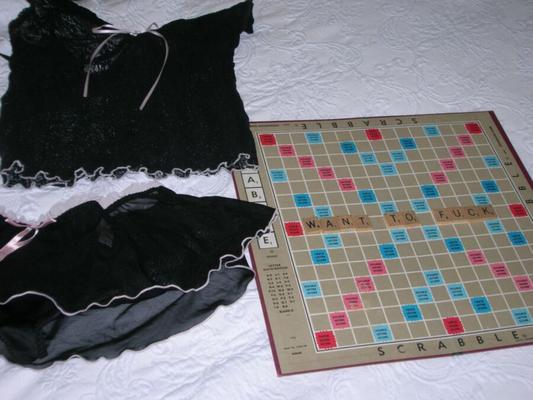 Scrabble Play Date with MILF