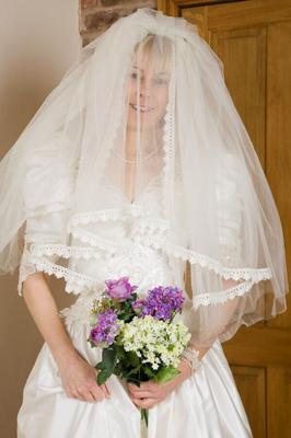 Hazel May, not "blushing" more "Brazen Bride"