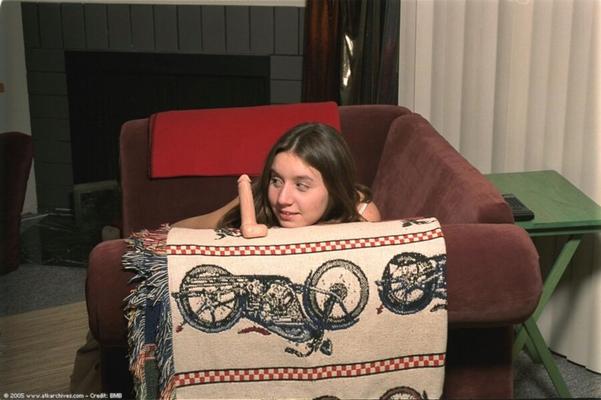 Anabelle - hairy amateur in socks