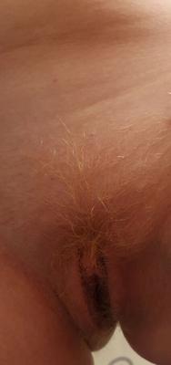 Redhead Milf hairy pussy