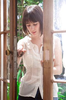 Freja has pale skin and a nice Dark Bush