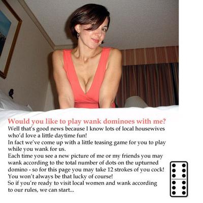 ドミノワンクゲーム - 地元の主婦と一緒に