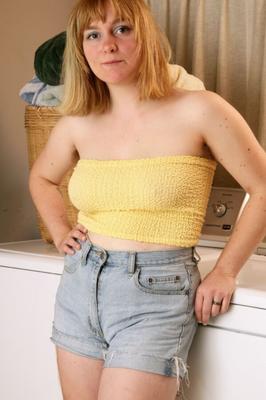 Teddy Snowflower - Tight yellow top