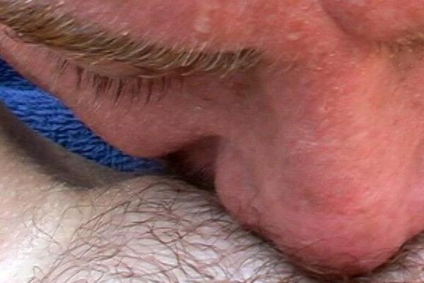 Getting My Hairy Wet Mature Pussy Licked