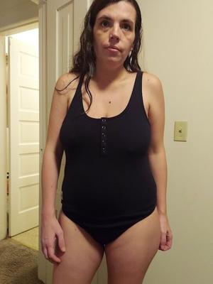 Big tits hairy mommy exposed