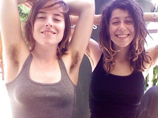 Hairy armpits