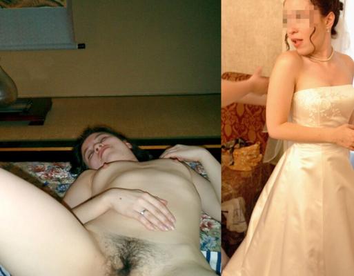 Here cums the bride