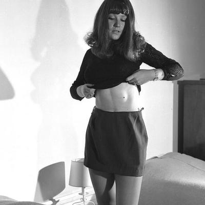 Black and White - Strip - ready for bed
