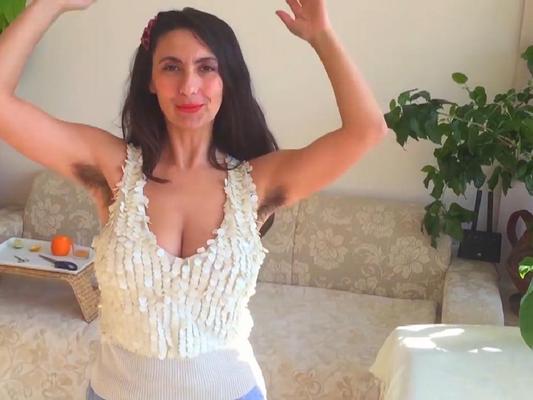 Beautiful Mature Woman With Hairy Armpits 