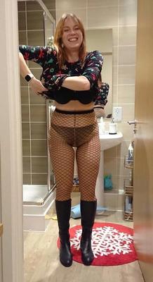 Dinge, die ich kürzlich mochte, mischte Mischung aus Nylon -reifen Haaren und Arsch
