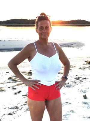 Granny Flasher Hairy Pussy