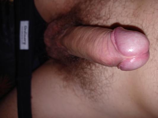Sehr nasser Penis